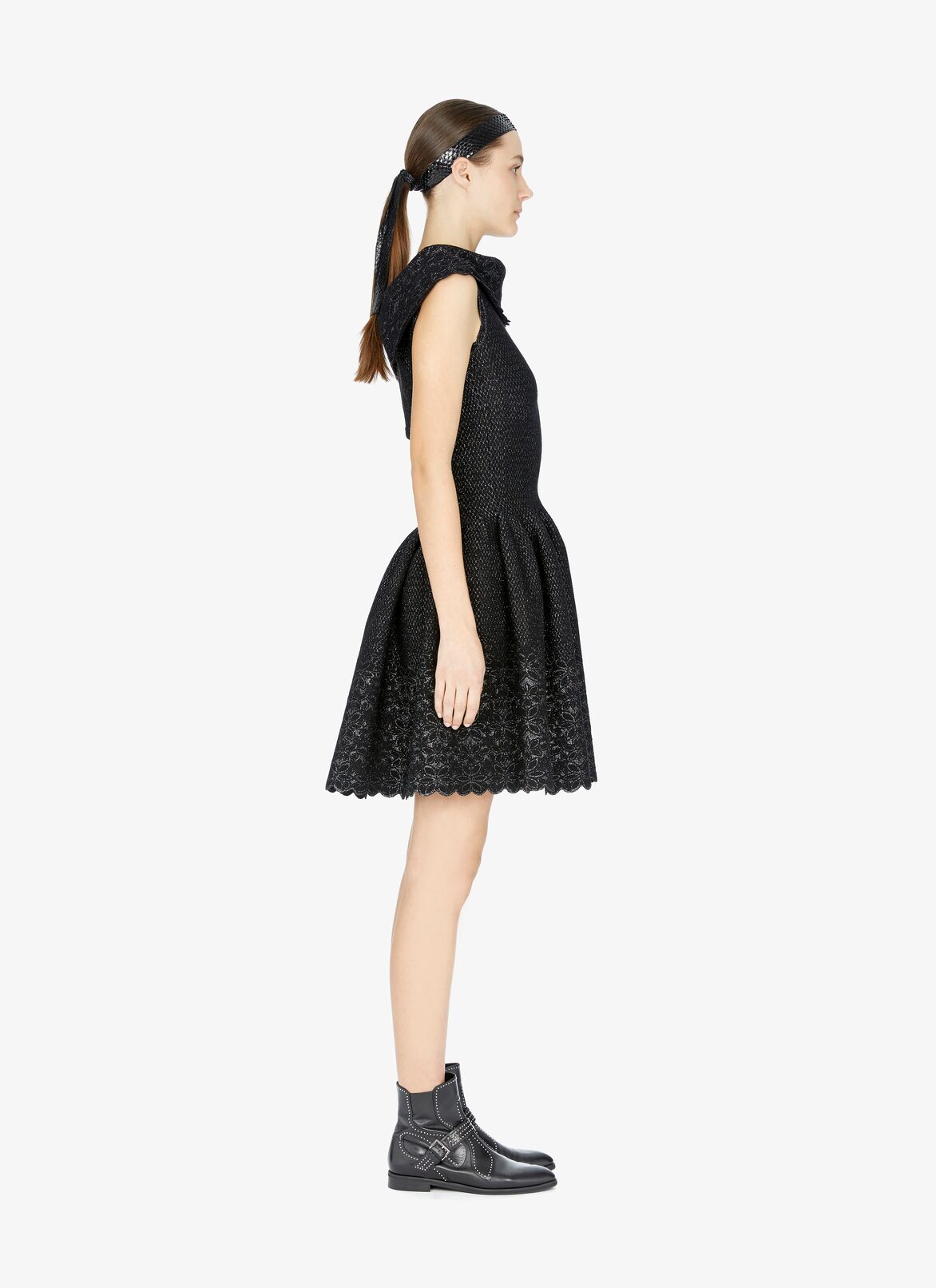 Dresses ALAÏA DRESSES NERO/ARGENTO